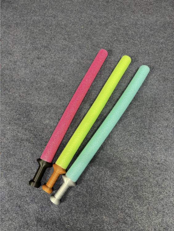DIY Pool Noodle Sword Handle